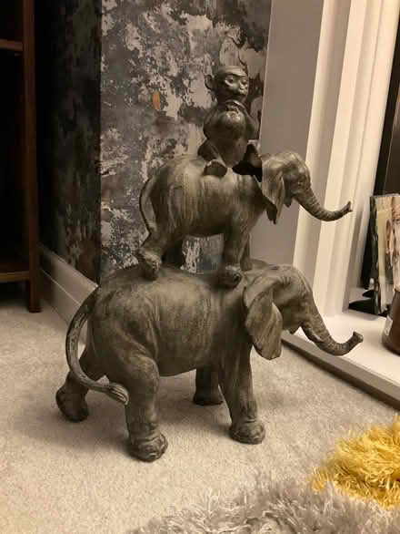 Photo of free Elephants/Monkey Ornament (Stockport SK3) #3
