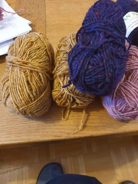 Photo of free Aran Tweed Knitting Wool (Broadstone BH18) #2