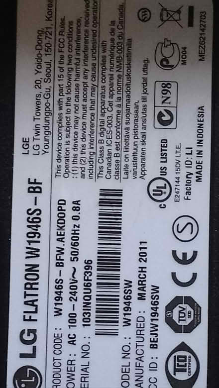 Photo of free Monitor (Woking GU21) #2