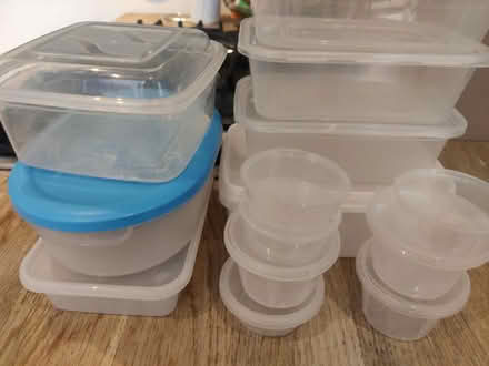 Photo of free Plastic containers (North Watford) #1