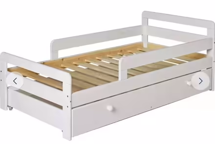 Photo of free Toddler bed with under drawer, matress and duvet (Greaves LA1) #1