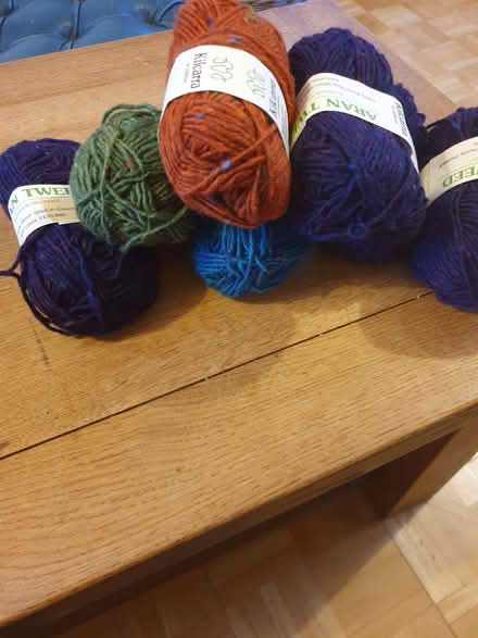 Photo of free Aran Tweed Knitting Wool (Broadstone BH18) #1
