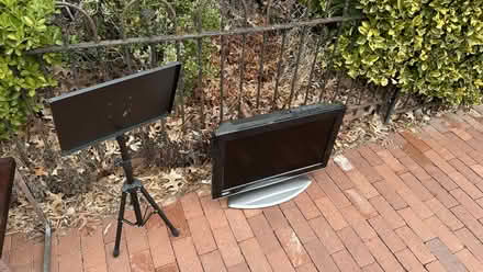 Photo of free Coffee tables, music stand and TV (Capitol Hill) #1