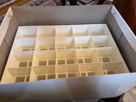 Photo of free Ornament Storage Boxes (Lexington center) #1
