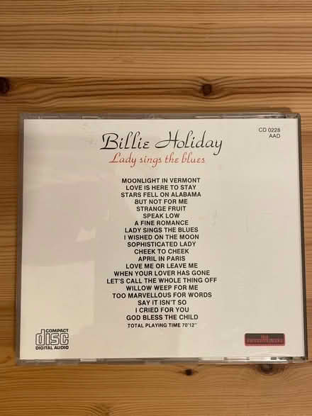 Photo of free Frank Sinatra & Billie Holiday CDs (Welling DA16) #3