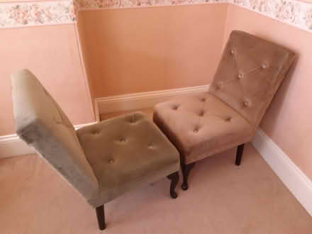 Photo of free 2 x small bedroom chairs (Peverell PL3) #3
