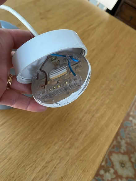 Photo of free Grey metal pendant light (Corsham) #2