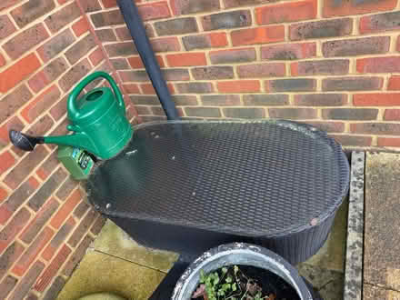 Photo of free Rattan garden coffee table (Basingstoke RG27) #1