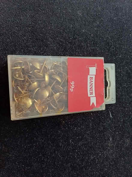 Photo of free Brass upholstery nails (Abbots Langley WD5) #2