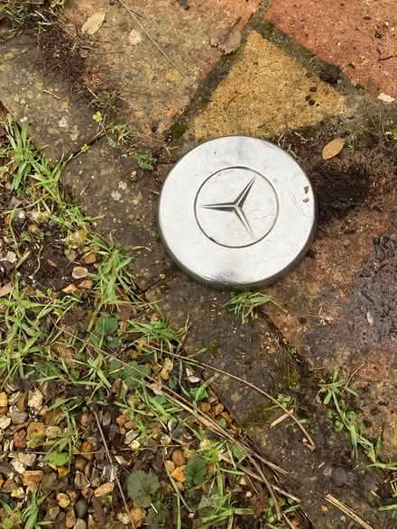 Photo of free Mercedes wheel hub cap (Brightwell OX10) #1