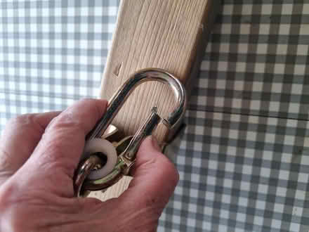 Photo of free Wooden beam with hanging hooks (New Hinksey OX1) #1