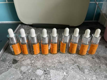 Photo of free Empty drip drop glass bottles (SM5) #1