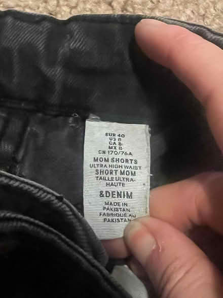Photo of free black jorts (New Carrollton, MD) #2