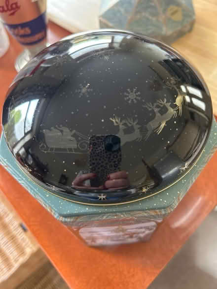 Photo of free M&S musical Christmas biscuit tin (Holbrook, Belper, DE56) #2