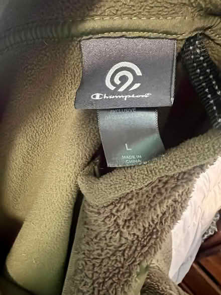 Photo of free Size L Champion fleece pullover (New Carrollton, MD) #2