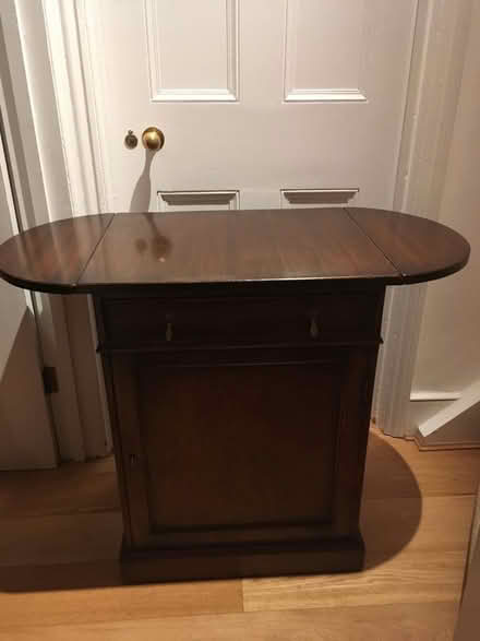 Photo of free Small wooden chest/table (Chiswick W4) #1