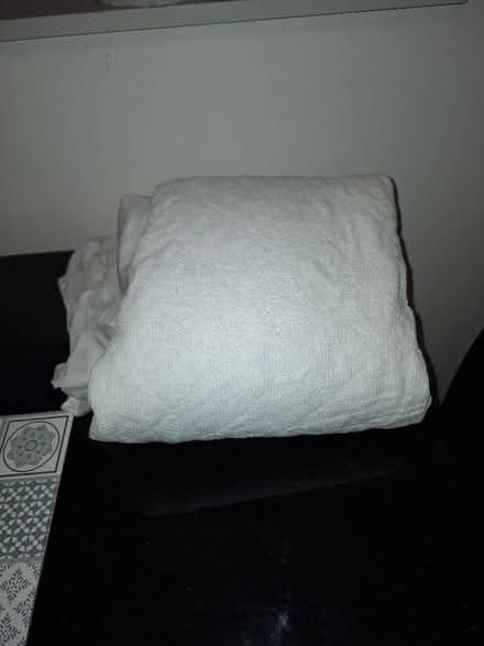 Photo of free Double mattress protector. (Malvern Link WR14) #1