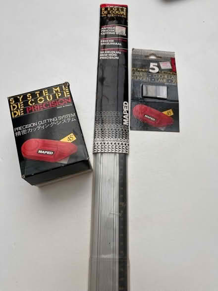 Photo of free Blade & Ruler for cutting picture mounts (Palmer Park RG1) #1