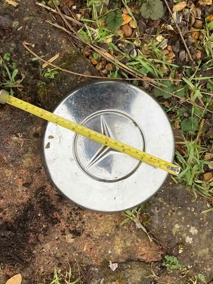 Photo of free Mercedes wheel hub cap (Brightwell OX10) #2