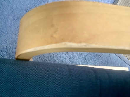 Photo of free IKEA Poang chair, blue cover (Roffey) #4
