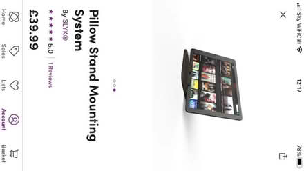 Photo of free Pillow stand mounting system (Poplars SG2) #1