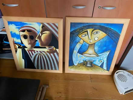 Photo of free 2 framed canvas pictures (Ballybrack Shankill) #1