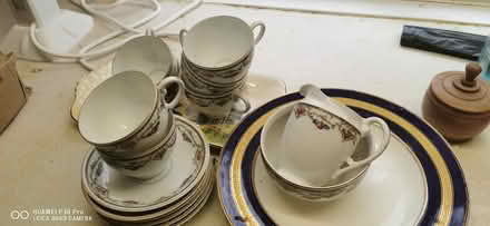 Photo of free 1930s partial china cups and saucers (Straiton EH20) #2