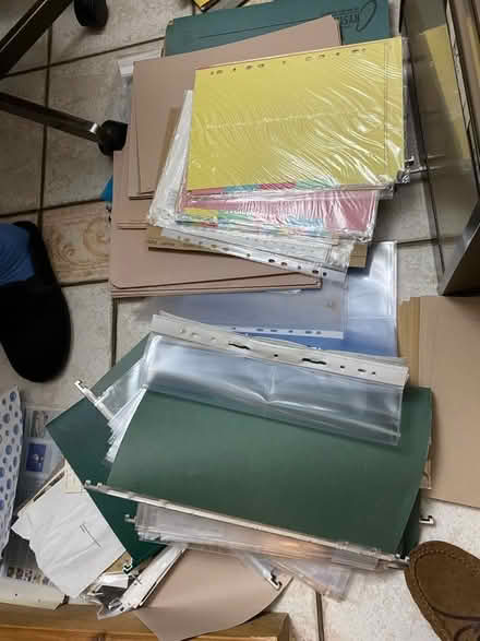 Photo of free Filing cabinet accessories. (Headington OX3) #1