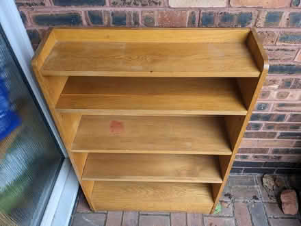 Photo of free Wooden bookcase (Lower Penwortham PR1) #2