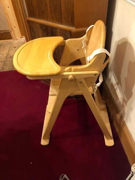 Photo of free Wooden high chair (Nether Edge S7) #2