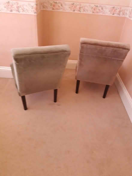 Photo of free 2 x small bedroom chairs (Peverell PL3) #2