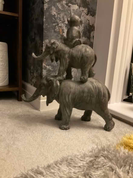 Photo of free Elephants/Monkey Ornament (Stockport SK3) #1