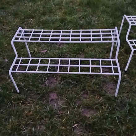 Photo of free Shelf Riser Organisers x 2 (Rayleigh SS6) #1