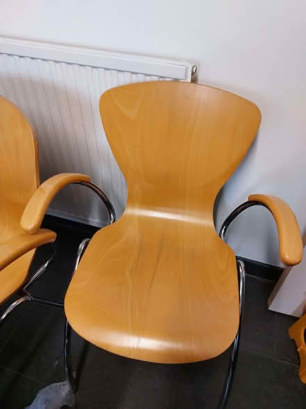Photo of free 4 dining chairs (Greaves LA1) #2