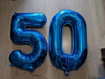Photo of free Blue foil balloons - 50 (Sedgley DY3) #1