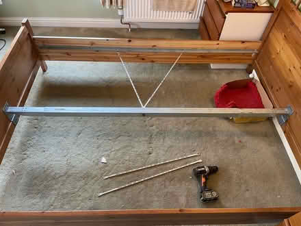 Photo of free IKEA Hemnes EU double bed framw (North End BS21) #3