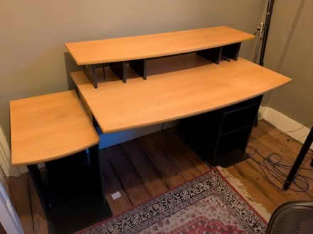 Photo of free Two-shelf office desk (London SE3) #1