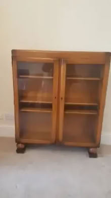 Photo of Solid wood glass cabinet/cabinet doors (similar to pic) (Rhayader LD6) #1