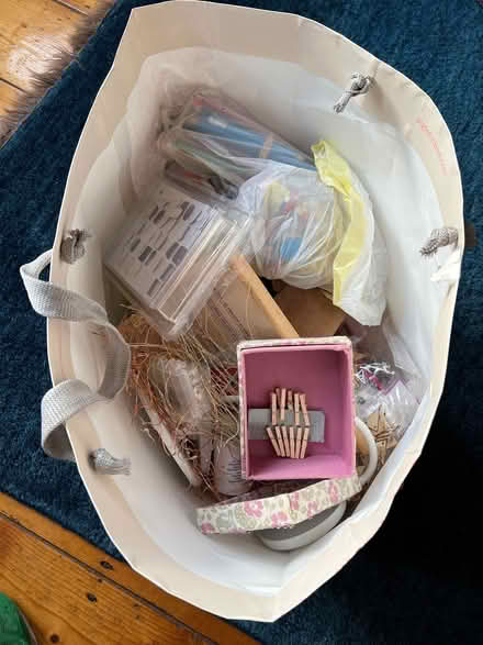 Photo of free Bag of random arts and crafts supplies (Oldfield Park) #1