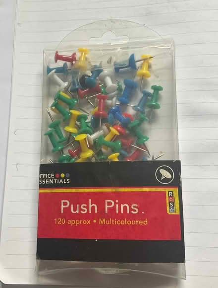 Photo of free Packet of push pins (Sale M33) #1