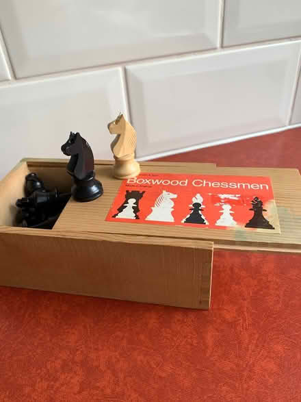 Photo of free Small vintage wooden chess set (Heybridge- CM9) #2