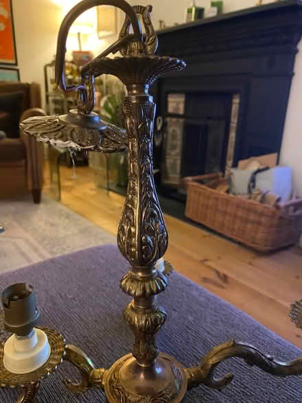 Photo of free 2 x brass chandeliers (Penge BR3) #3