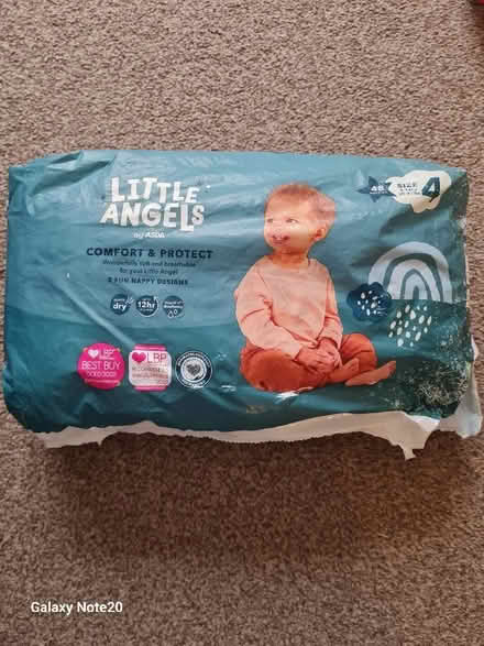 Photo of free Little Angels by ASDA nappies (Norcot RG30) #1
