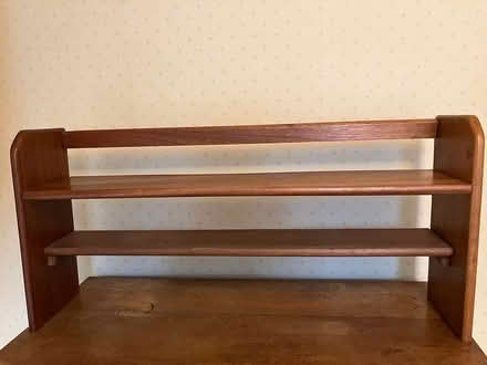 Photo of free Freestanding wooden shelf unit (Bournville B30) #1