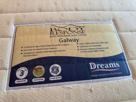 Photo of free 5 foot memory foam mattress (Five Ways SW19) #4