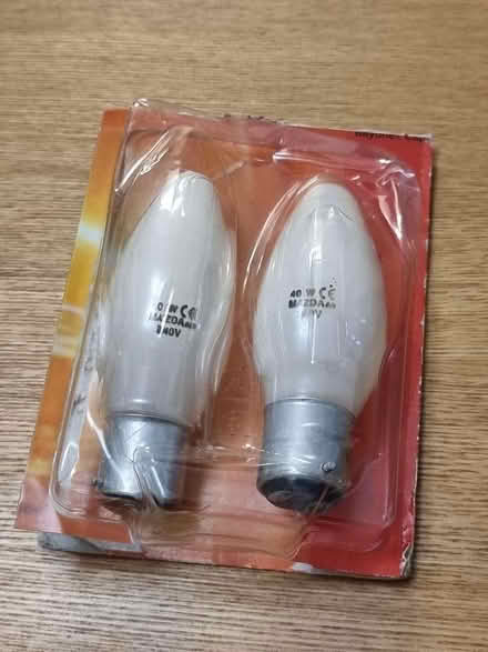 Photo of free Candle light bulbs bayonet fixing (King's Cross WC1X) #1