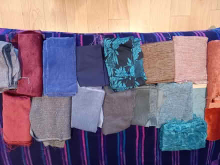 Photo of free 2 Bags of upholstery fabric (St Andrew's BS7) #1