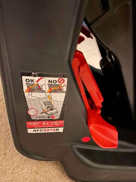 Photo of free Childs Car seat (Buxton Central SK17) #2