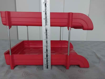 Photo of free A pair of red document trays (Ealing Pitshanger W5) #4