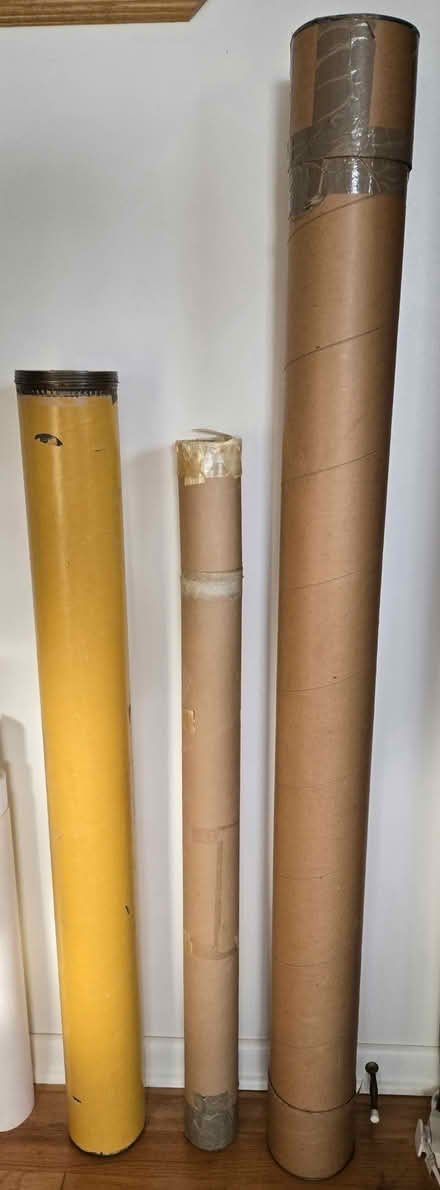 Photo of free Tube containers 48" and 36" (Bells Corners) #1